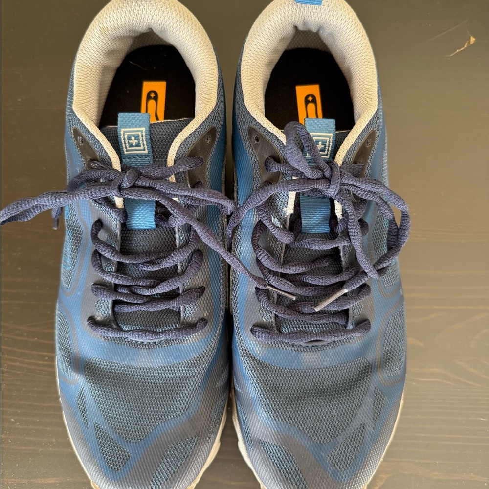 5.11 Tactical Men's Navy and Gray Athletic Sneakers